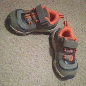 Merrell Kids Sneakers in Gray and Orange